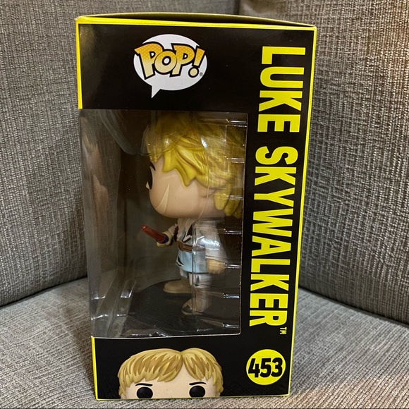 star wars retro series luke skywalker bobble-head funko pop! #453 BNIB - Picture 2 of 6